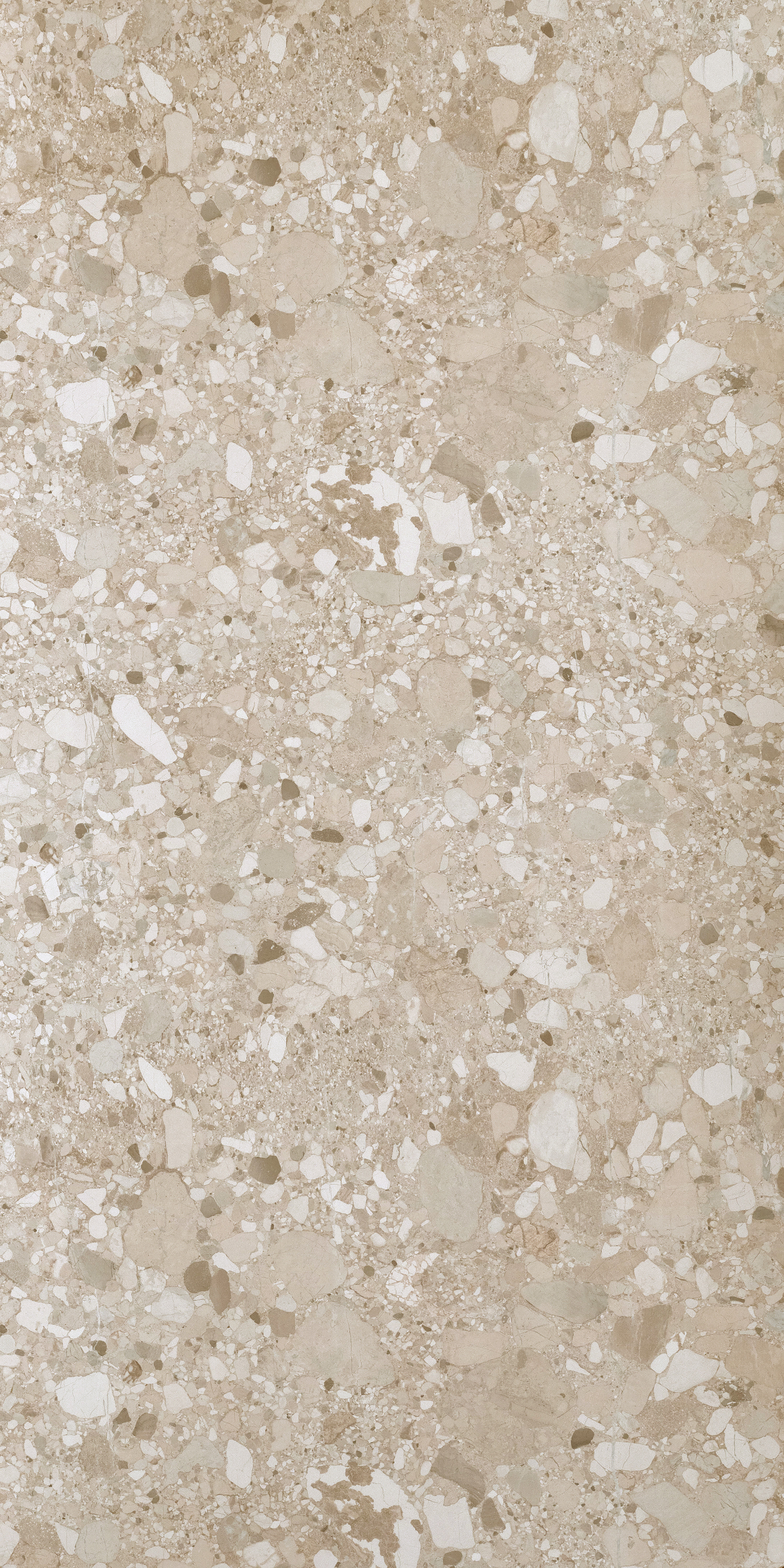 Beige Terrazzo Look Crystal Matty+ 1281 8 ft x 4 ft Texture Finish Decorative Laminate - 1.25 mm | Suitable for TV Unit, Wardrobe, Kitchen Cabinets