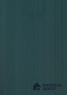 Deep Teal Green Fluted Solid Color Crystal Z+ AM 1175 8 ft x 4 ft Texture Finish Decorative Laminate - 1.25 mm | Suitable for TV Unit,Wardrobe, Kitchen Cabinets