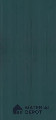 Deep Teal Green Fluted Solid Color Crystal Z+ AM 1175 8 ft x 4 ft Texture Finish Decorative Laminate - 1.25 mm | Suitable for TV Unit,Wardrobe, Kitchen Cabinets