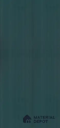 Deep Teal Green Fluted Solid Color Crystal Z+ AM 1175 8 ft x 4 ft Texture Finish Decorative Laminate - 1.25 mm | Suitable for TV Unit,Wardrobe, Kitchen Cabinets