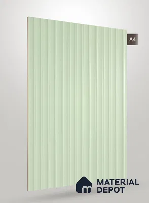 Pale Beige Fluted Solid Color CRYSTAL Z+ BB 1139 8 ft x 4 ft Texture Finish Decorative Laminate - 1.25 mm | Suitable for TV Unit,Wardrobe, Kitchen Cabinets
