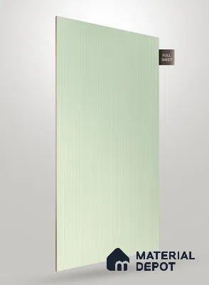 Pale Beige Fluted Solid Color CRYSTAL Z+ BB 1139 8 ft x 4 ft Texture Finish Decorative Laminate - 1.25 mm | Suitable for TV Unit,Wardrobe, Kitchen Cabinets