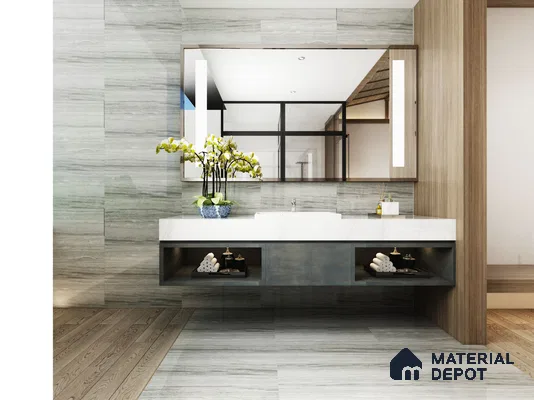 Black Metallic Look Crystal Z+ BG 1215 Bellagio 8 ft x 4 ft Texture Finish Decorative Laminate - 1.25 mm | Suitable for TV Unit, Wardrobe, Kitchen Cabinets