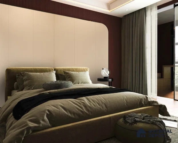 Patterned Look CN Crystal Z+ 1164 8 ft x 4 ft Texture Finish Decorative Laminate - 1.25 mm | Suitable for Bedroom, TV Unit, Wardrobe