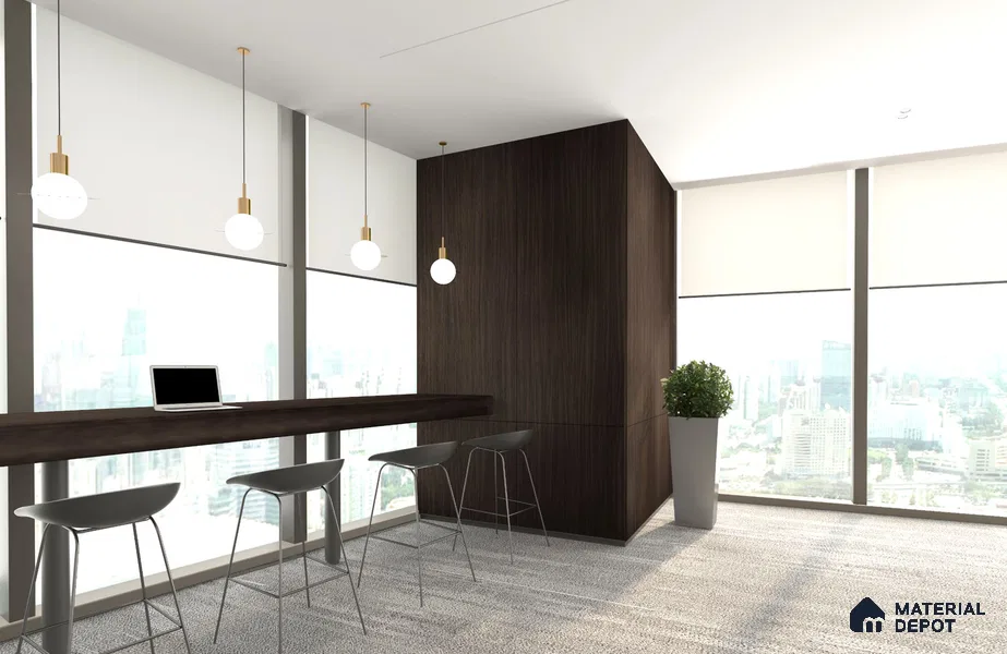 Wooden Look OL Crystal Z+ 1246 8 ft x 4 ft Texture Finish Decorative Laminate - 1.25 mm | Suitable for TV Unit, Wardrobe, Kitchen Cabinets