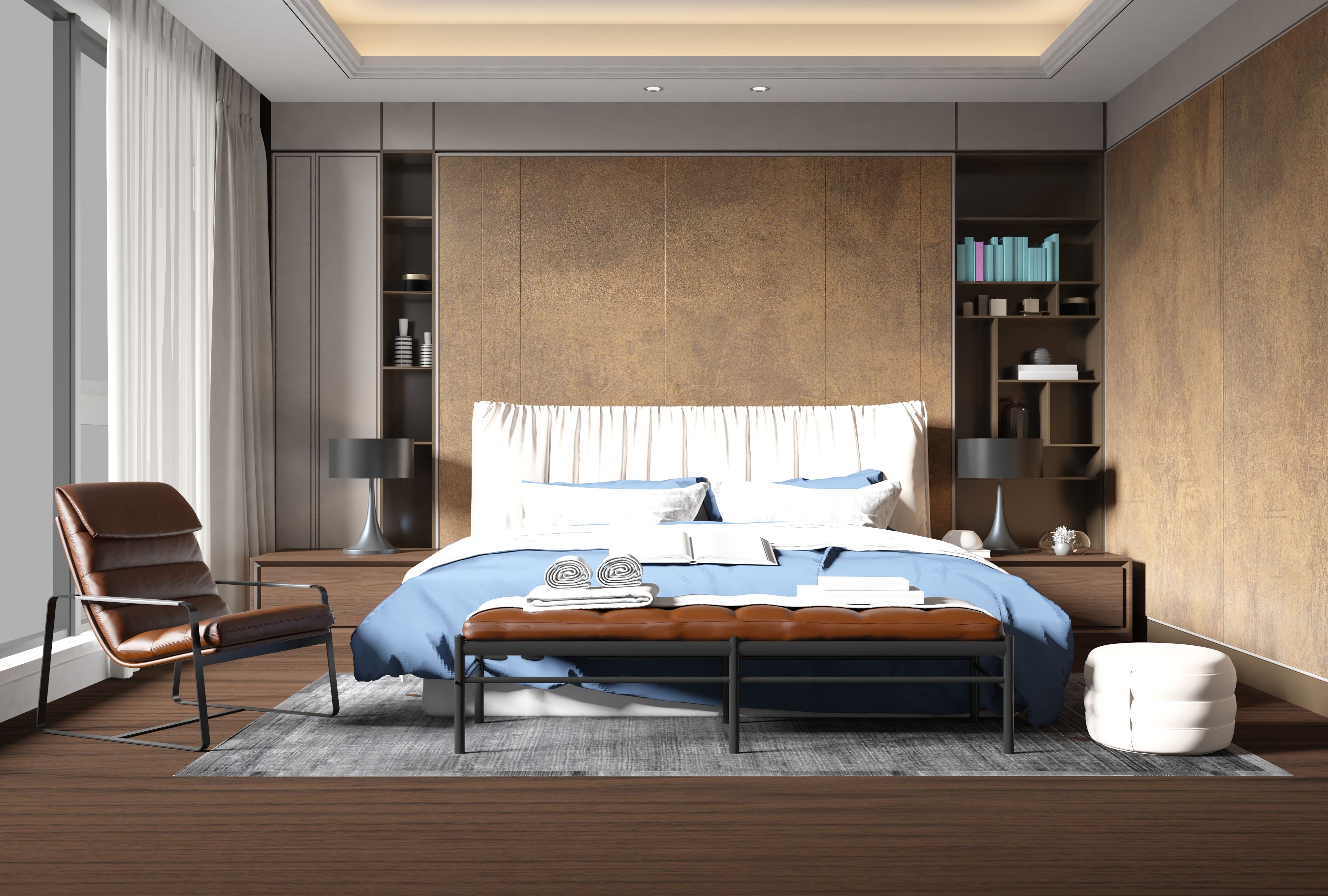 Stone Look SV Crystal Z+ 1227 8 ft x 4 ft Texture Finish Decorative Laminate - 1.25 mm | Suitable for TV Unit, Wardrobe, Kitchen Cabinets