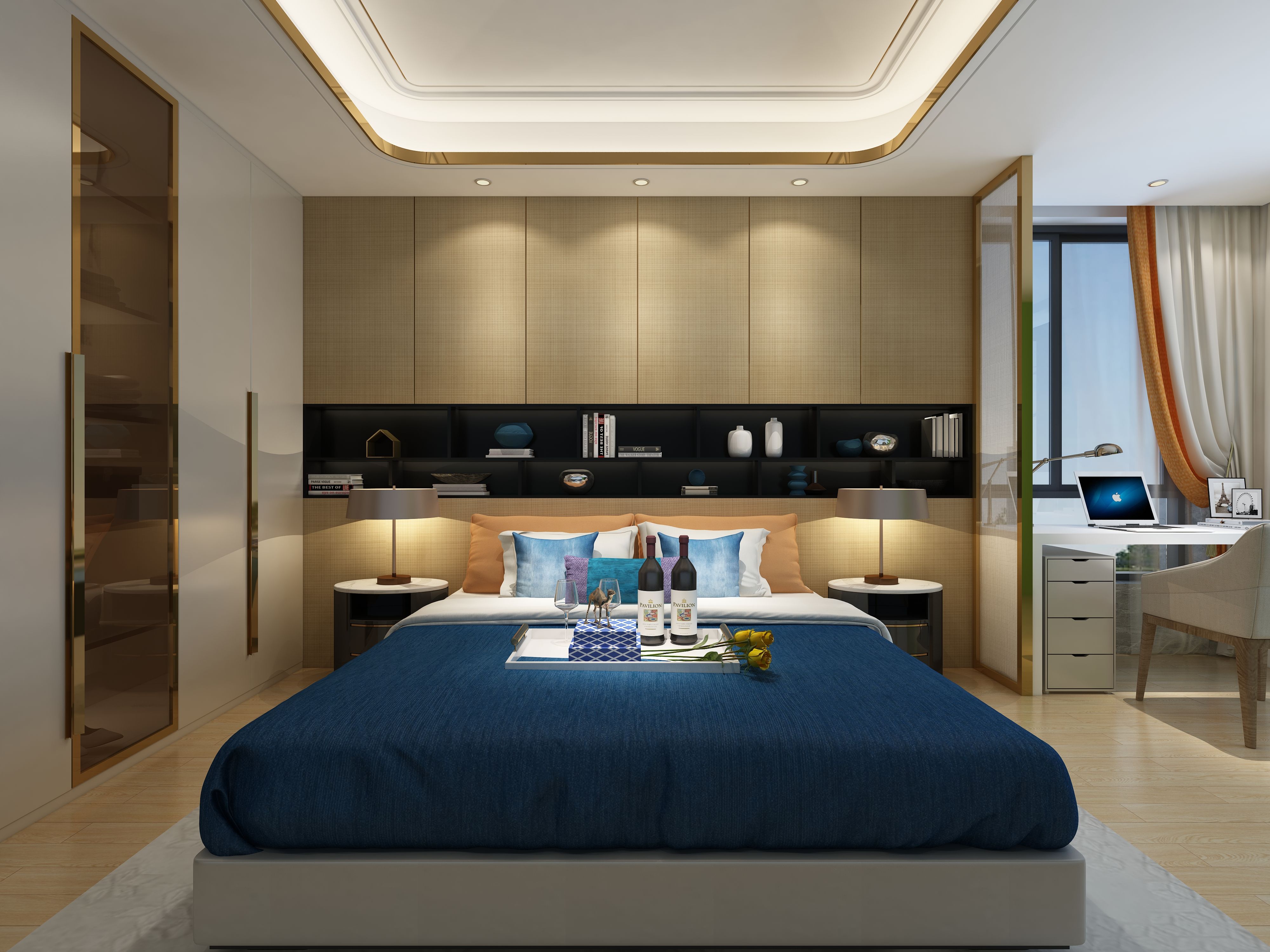 Brown Fabric Look CV 1572 Canvas 8 ft x 4 ft Texture Finish Decorative Laminate - 1.25 mm | Suitable for TV Unit, Wardrobe, Kitchen Cabinets