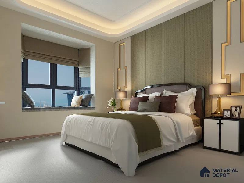 Patterned Look EG 1166 Energy 8 ft x 4 ft Texture Finish Decorative Laminate - 1.25 mm | Suitable for Bedroom, TV Unit, Wardrobe