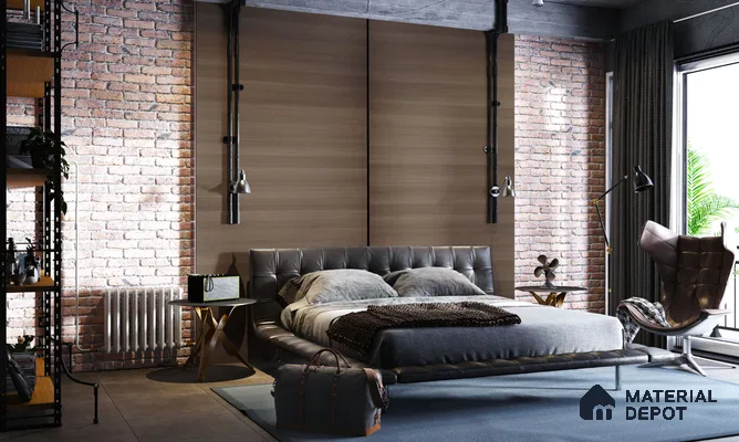 Wooden Look FT 1710 Fantasy Touch 8 ft x 4 ft Texture Finish Decorative Laminate - 1.25 mm | Suitable for TV Unit, Wardrobe, Kitchen Cabinets