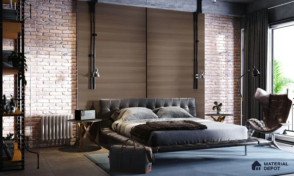 Wooden Look FT 1710 Fantasy Touch 8 ft x 4 ft Texture Finish Decorative Laminate - 1.25 mm | Suitable for TV Unit, Wardrobe, Kitchen Cabinets