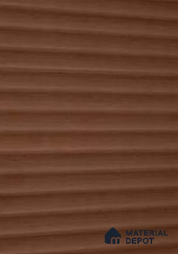 Wooden Fluted GW Crystal Z+ 1294 8 ft x 4 ft Matte Finish Decorative Laminate - 1.25 mm | Suitable for TV Unit,Wardrobe, Kitchen Cabinets