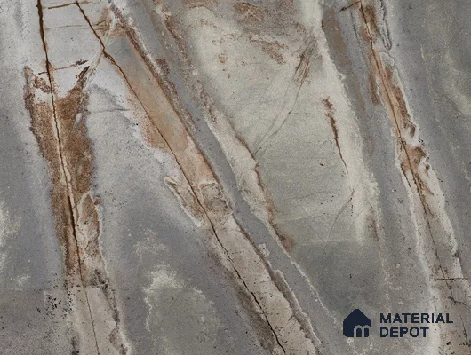 Brown Marble Look HD 7003 8 ft x 4 ft Texture Finish Decorative Laminate - 1.25 mm | Suitable for TV Unit, Wardrobe, Kitchen Cabinets