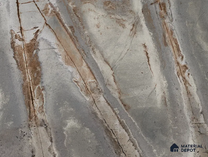 Brown Marble Look HD 7003 8 ft x 4 ft Texture Finish Decorative Laminate - 1.25 mm | Suitable for TV Unit, Wardrobe, Kitchen Cabinets