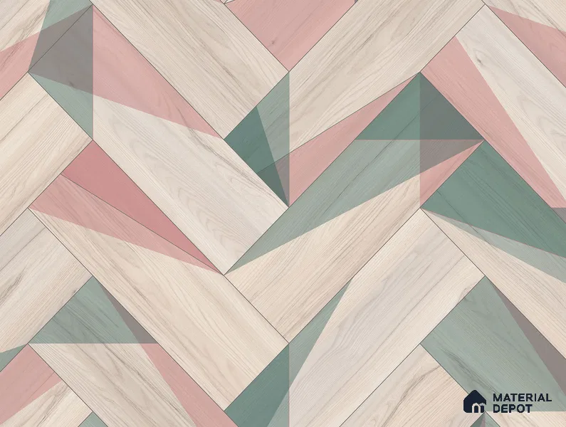 Multi Colour Digital Look HD 7004 8 ft x 4 ft Texture Finish Decorative Laminate - 1.25 mm | Suitable for TV Unit, Wardrobe, Kitchen Cabinets