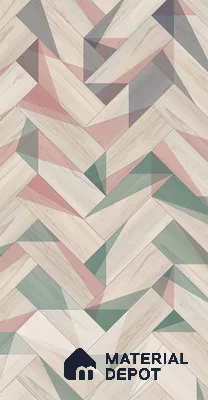 Multi Colour Digital Look HD 7004 8 ft x 4 ft Texture Finish Decorative Laminate - 1.25 mm | Suitable for TV Unit, Wardrobe, Kitchen Cabinets
