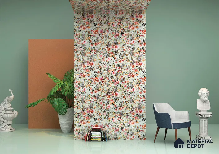 Multi Colour Digital Look HD 7033 8 ft x 4 ft Texture Finish Decorative Laminate - 1.25 mm | Suitable for TV Unit, Wardrobe, Kitchen Cabinets