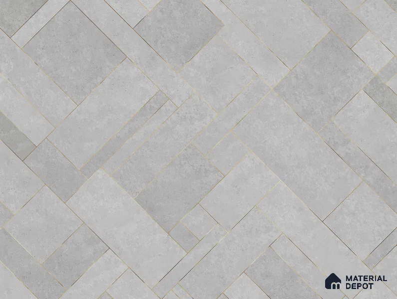 Grey Marble Look HD 7034 8 ft x 4 ft Texture Finish Decorative Laminate - 1.25 mm | Suitable for TV Unit, Wardrobe, Kitchen Cabinets
