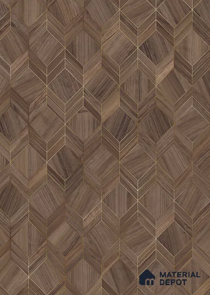 Wooden Look HD 7041 8 ft x 4 ft Texture Finish Decorative Laminate - 1.25 mm | Suitable for TV Unit, Wardrobe, Kitchen Cabinets