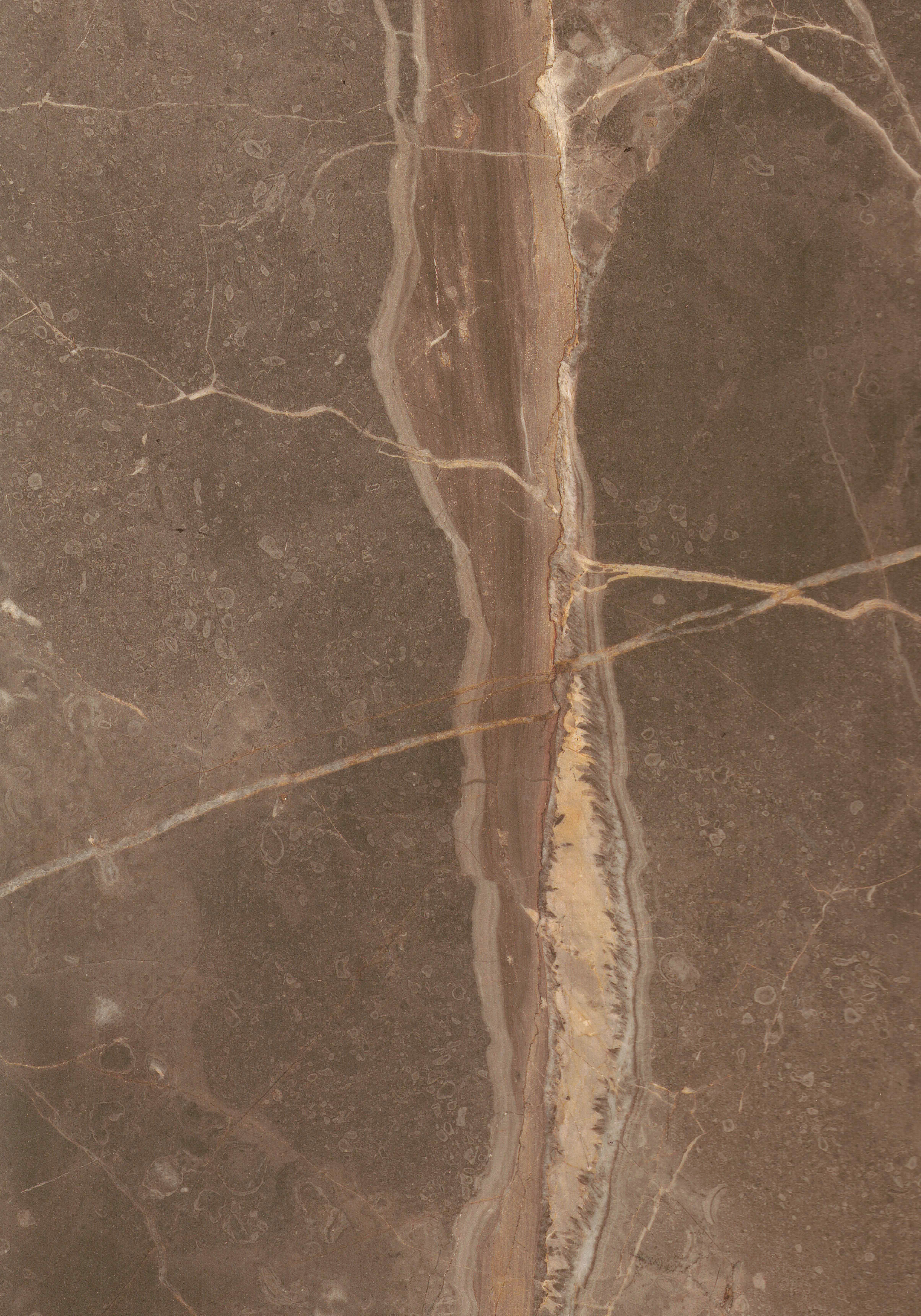 Brown Marble Look HD 7049 8 ft x 4 ft Texture Finish Decorative Laminate - 1.25 mm | Suitable for TV Unit, Wardrobe, Kitchen Cabinets