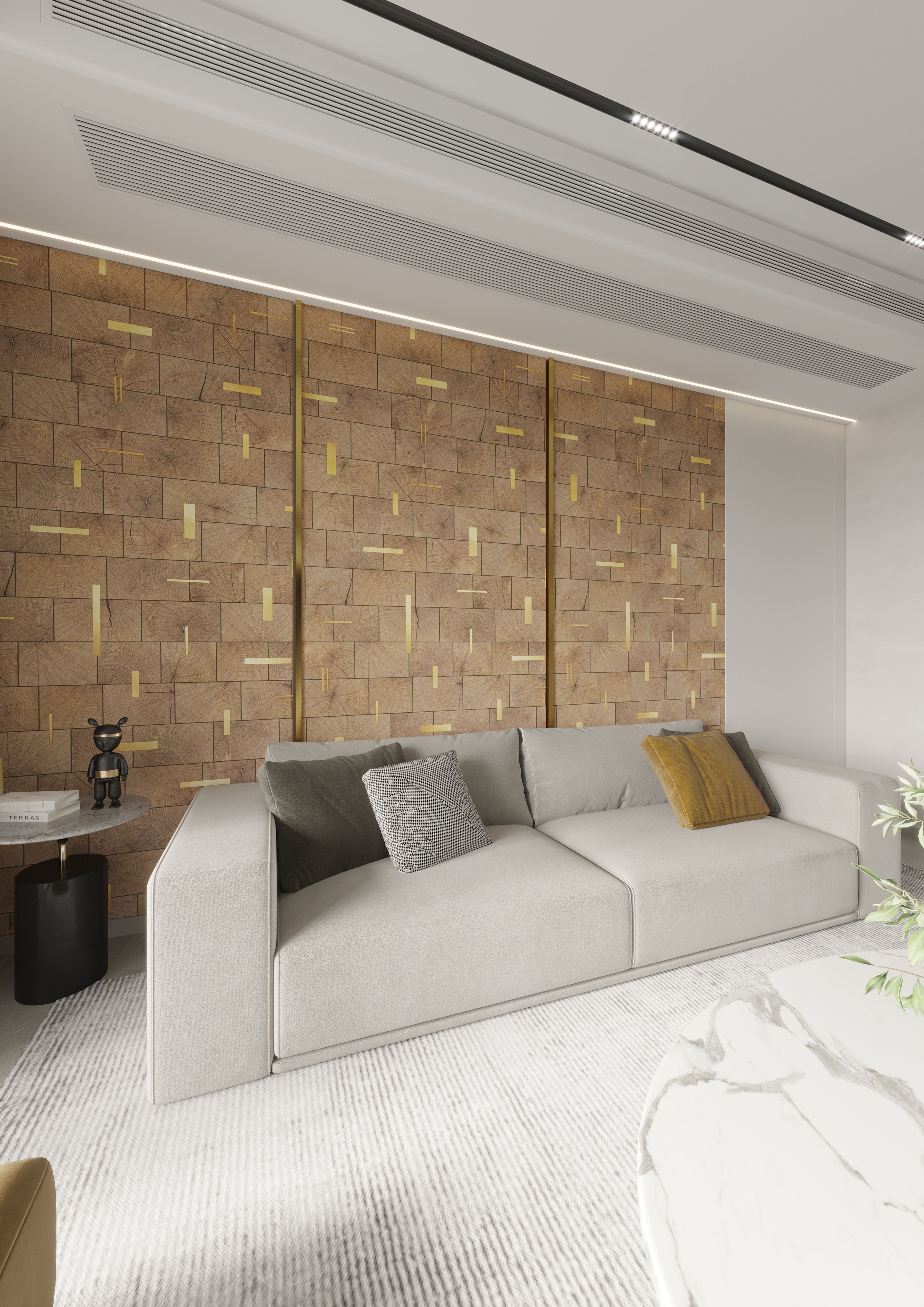 Wooden Look HD 7052 8 ft x 4 ft Texture Finish Decorative Laminate - 1.25 mm | Suitable for TV Unit, Wardrobe, Kitchen Cabinets