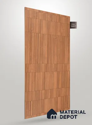Wooden Look HD 7054 8 ft x 4 ft Texture Finish Decorative Laminate - 1.25 mm | Suitable for TV Unit, Wardrobe, Kitchen Cabinets