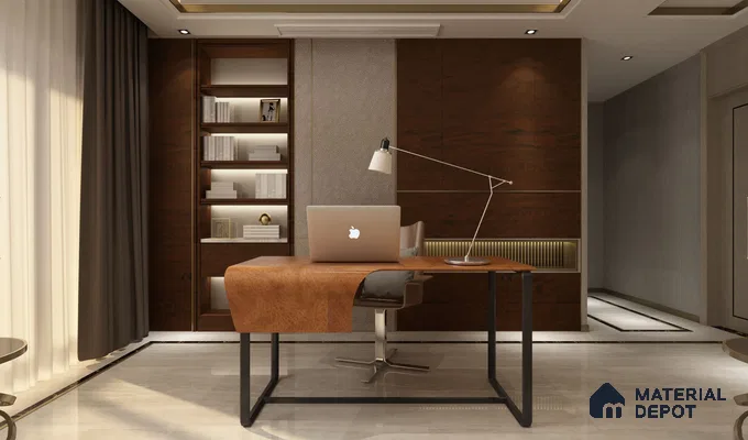 Wooden Look HRD 457 Horizontal Rain Drop 8 ft x 4 ft Texture Finish Decorative Laminate - 1 mm | Suitable for TV Unit, Wardrobe, Kitchen Cabinets