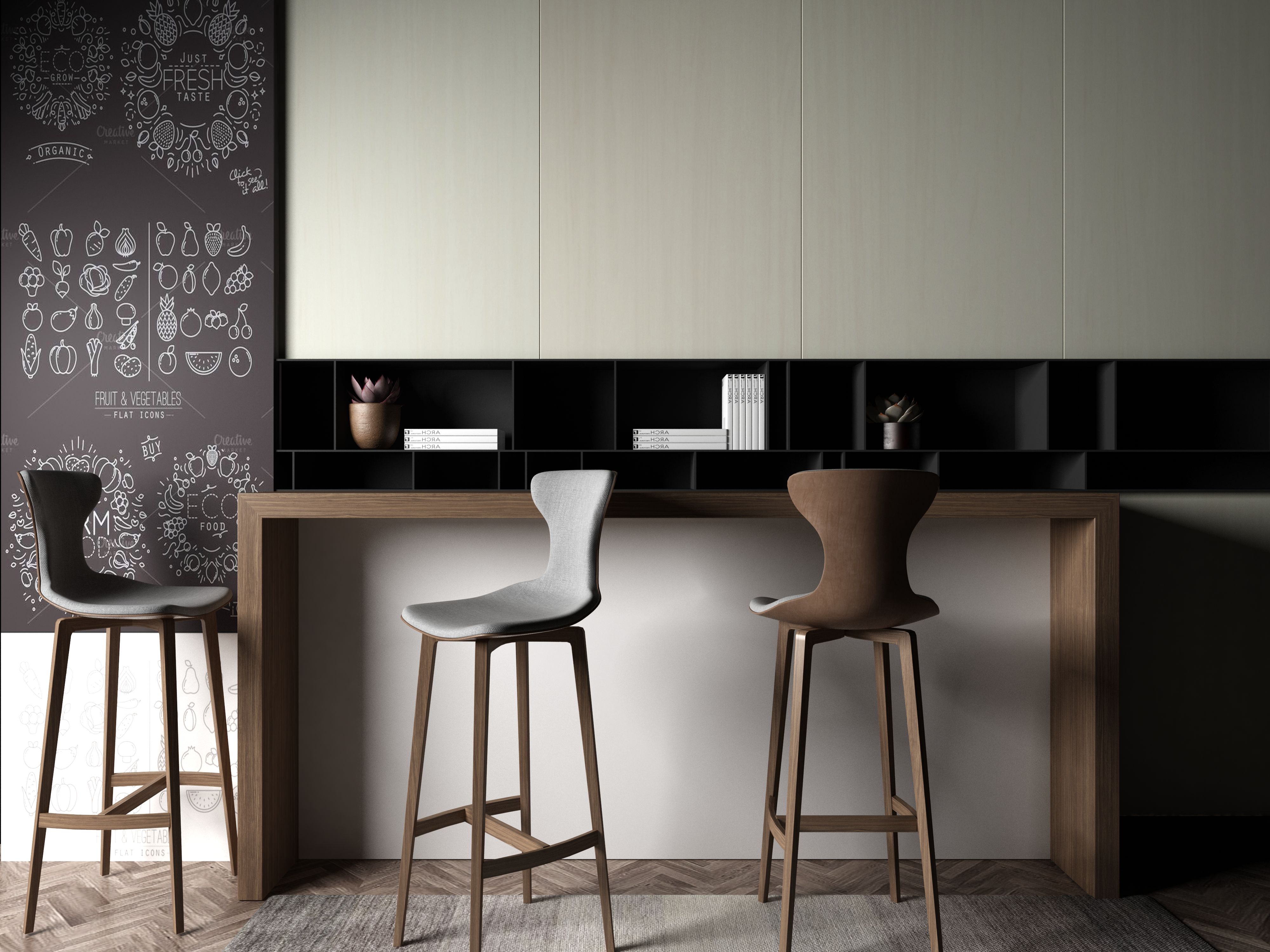 Wooden Look HRD 904 Horizontal Rain Drops 8 ft x 4 ft Texture Finish Decorative Laminate - 1 mm | Suitable for TV Unit, Wardrobe, Kitchen Cabinets