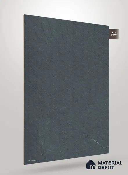 Grey Marble Look IG 1790 8 ft x 4 ft Texture Finish Decorative Laminate - 1.25 mm | Suitable for TV Unit, Wardrobe, Kitchen Cabinets