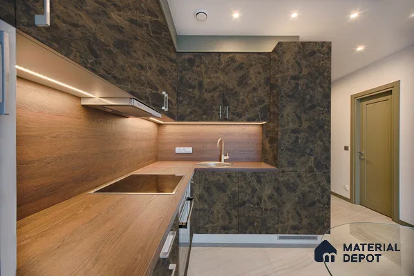 Stone Look LM 526 Lime Stone 8 ft x 4 ft Texture Finish Decorative Laminate - 1 mm | Suitable for TV Unit, Wardrobe, Kitchen Cabinets