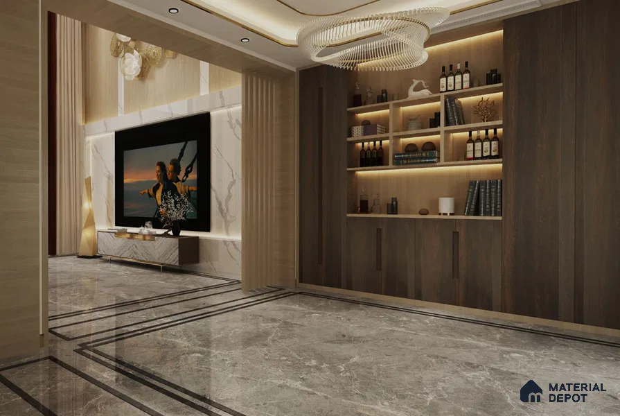 Wooden Look LS 1438 Lush 8 ft x 4 ft Texture Finish Decorative Laminate - 1.25 mm | Suitable for TV Unit, Wardrobe, Kitchen Cabinets