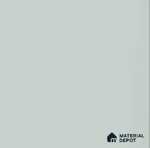 Pale Blue Grey Solid Colors Look Matty Crystal 1131 8 ft x 4 ft Matte Finish Decorative Laminate - 1.25 mm | Suitable for Living Room, Kitchen, Office