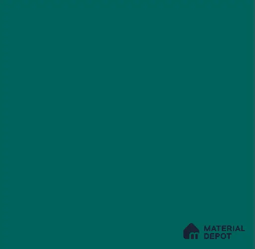 Teal Green Solid Colors Look Matty Crystal 1134 8 ft x 4 ft Matte Finish Decorative Laminate - 1.25 mm | Suitable for Living Room, Kitchen, Office