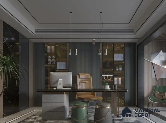 Wooden Look MM 1706 Monsoon Mood 8 ft x 4 ft Texture Finish Decorative Laminate - 1.25 mm | Suitable for TV Unit, Wardrobe, Kitchen Cabinets