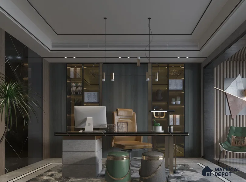 Wooden Look MM 1706 Monsoon Mood 8 ft x 4 ft Texture Finish Decorative Laminate - 1.25 mm | Suitable for TV Unit, Wardrobe, Kitchen Cabinets