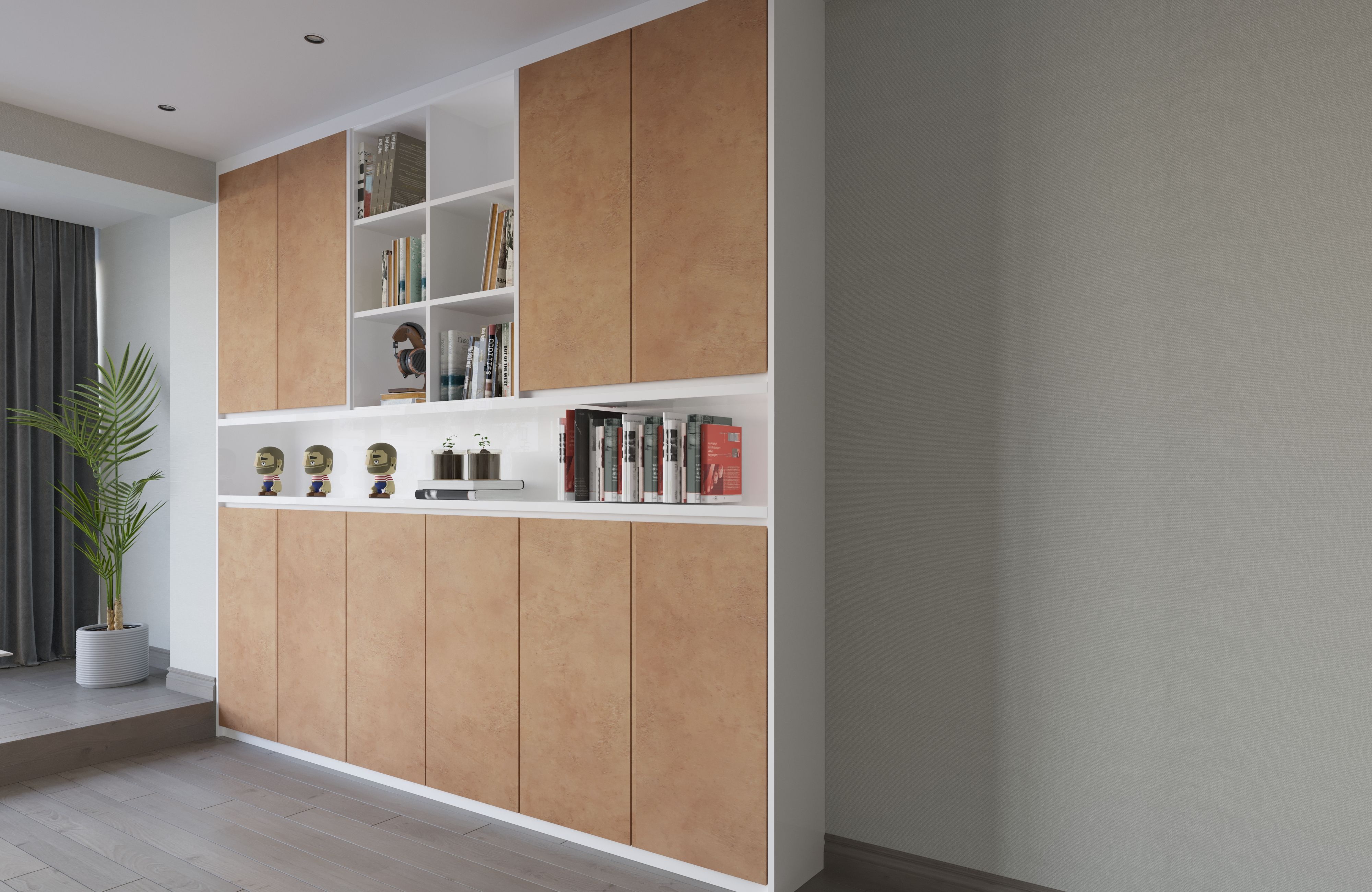 Brown Rustic Look MT 549 8 ft x 4 ft Texture Finish Decorative Laminate - 1 mm | Suitable for TV Unit, Wardrobe, Kitchen Cabinets