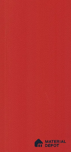 Red Leather Look NM-BL 8007 No Marks Buckskin Leather 8 ft x 4 ft Texture Finish Decorative Laminate - 1.25 mm | Suitable for TV Unit, Wardrobe, Kitchen Cabinets