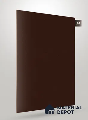 Brown Leather Look NM BL 8010 8 ft x 4 ft Texture Finish Decorative Laminate - 1.25 mm | Suitable for TV Unit, Wardrobe, Kitchen Cabinets