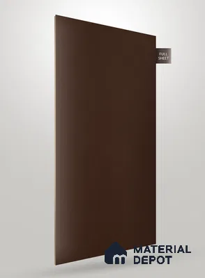 Brown Leather Look NM BL 8010 8 ft x 4 ft Texture Finish Decorative Laminate - 1.25 mm | Suitable for TV Unit, Wardrobe, Kitchen Cabinets