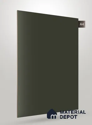Green Textured Solid Look NM BL 8 ft x 4 ft Texture Finish Decorative Laminate - 1.25 mm | Suitable for TV Unit, Wardrobe, Kitchen Cabinets