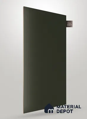 Green Textured Solid Look NM BL 8 ft x 4 ft Texture Finish Decorative Laminate - 1.25 mm | Suitable for TV Unit, Wardrobe, Kitchen Cabinets