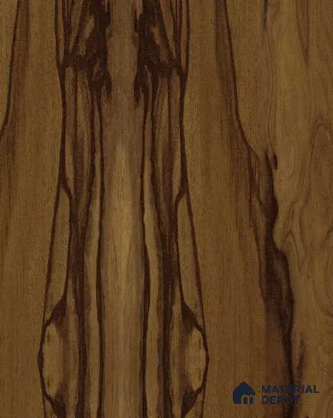 Wooden Look PU 1503 8 ft x 4 ft PU Finish Decorative Laminate - 1.25 mm | Suitable for TV Unit, Wardrobe, Kitchen Cabinets