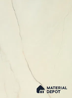 Beige Marble Look PU 1613 8 ft x 4 ft High Gloss Finish Decorative Laminate - 1.25 mm | Suitable for TV Unit, Wardrobe, Kitchen Cabinets