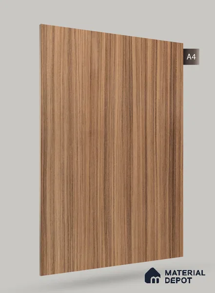 Wooden Look PU 1780 8 ft x 4 ft High Gloss Finish Decorative Laminate - 1.25 mm | Suitable for TV Unit, Wardrobe, Kitchen Cabinets