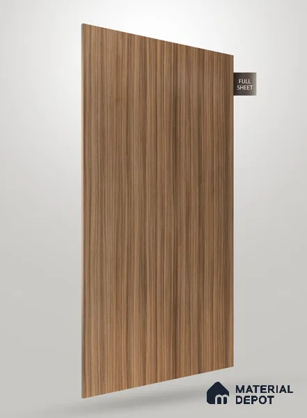 Wooden Look PU 1780 8 ft x 4 ft High Gloss Finish Decorative Laminate - 1.25 mm | Suitable for TV Unit, Wardrobe, Kitchen Cabinets
