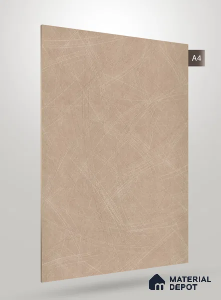 Brown Marble Look PU 1787 8 ft x 4 ft High Gloss Finish Decorative Laminate - 1.25 mm | Suitable for TV Unit, Wardrobe, Kitchen Cabinets