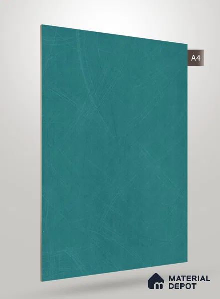 Green Marble Look PU 1788 8 ft x 4 ft High Gloss Finish Decorative Laminate - 1.25 mm | Suitable for TV Unit, Wardrobe, Kitchen Cabinets