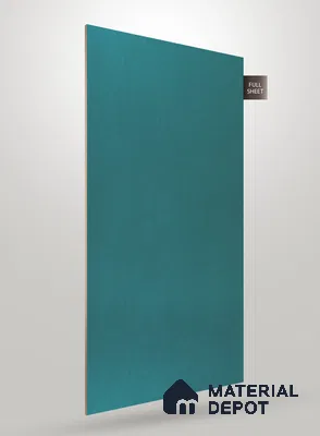 Green Marble Look PU 1788 8 ft x 4 ft High Gloss Finish Decorative Laminate - 1.25 mm | Suitable for TV Unit, Wardrobe, Kitchen Cabinets