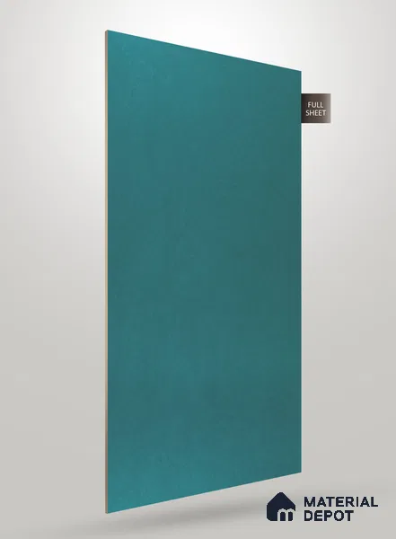 Green Marble Look PU 1788 8 ft x 4 ft High Gloss Finish Decorative Laminate - 1.25 mm | Suitable for TV Unit, Wardrobe, Kitchen Cabinets