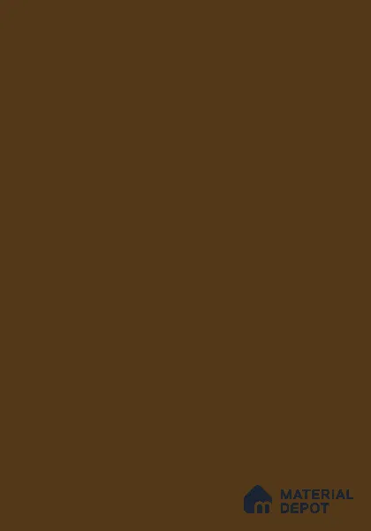 Brown Solid Colors Look PU 231 8 ft x 4 ft PU Finish Decorative Laminate - 1 mm | Suitable for Living Room, Kitchen, Office