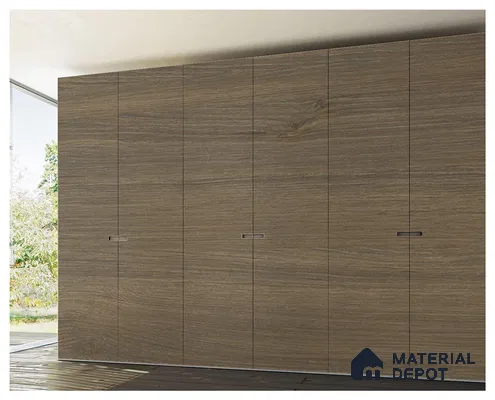 Wooden Look PU 506 8 ft x 4 ft PU Finish Decorative Laminate - 1 mm | Suitable for TV Unit, Wardrobe, Kitchen Cabinets